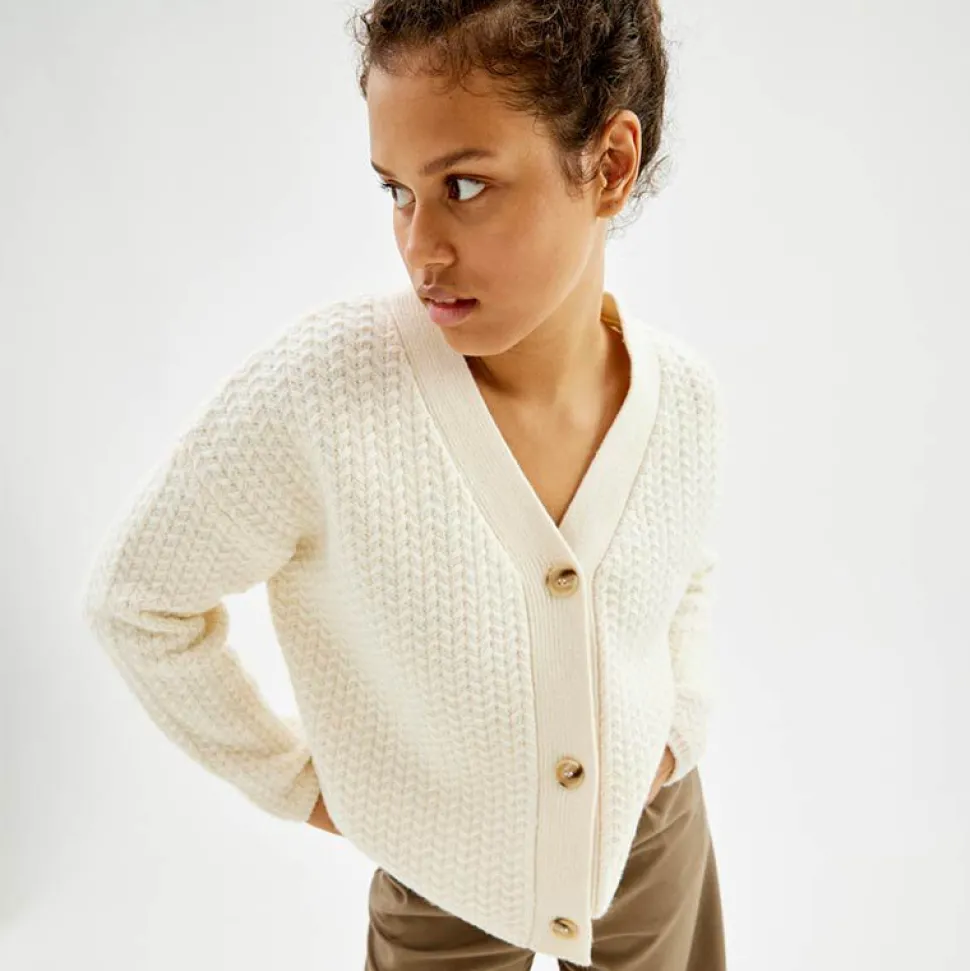 Cardigan Med Struktur
