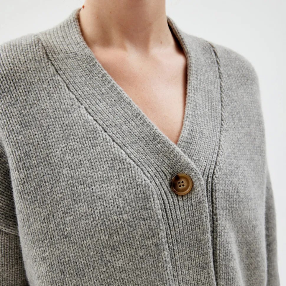 Heavy-knit Cardigan