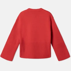 Oversized Høyhalset Genser Med Avtagbar Hals