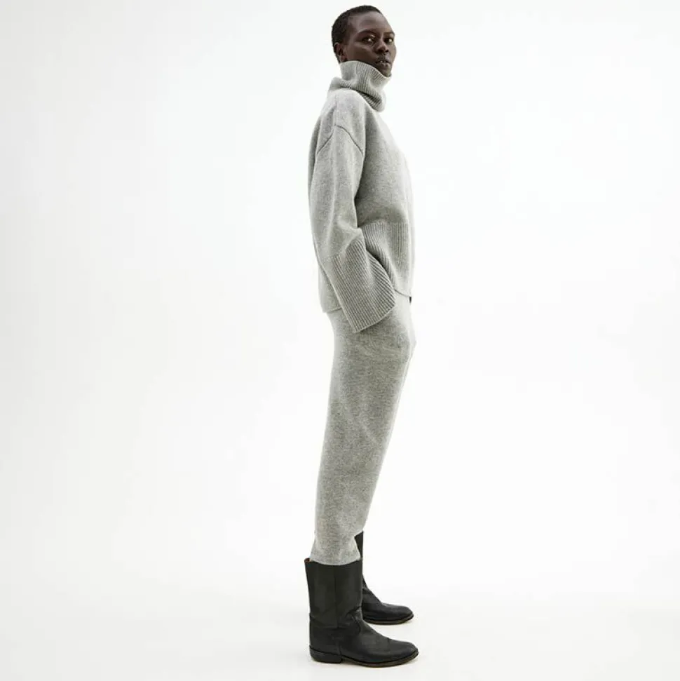 Oversized Høyhalset Strikkegenser