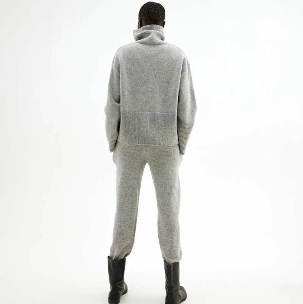 Oversized Høyhalset Strikkegenser