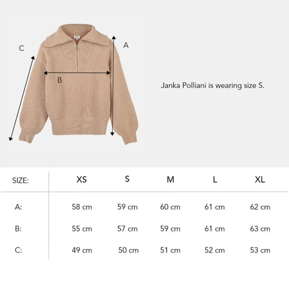 Turtleneck Zip Janka Polliani X Pierre Robert