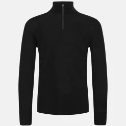 Ulltrøye Herre Merinoull Zip